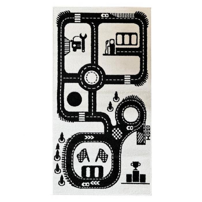 Dywan Frisee Soft Kids 0,8/1,5 1101A Czarny