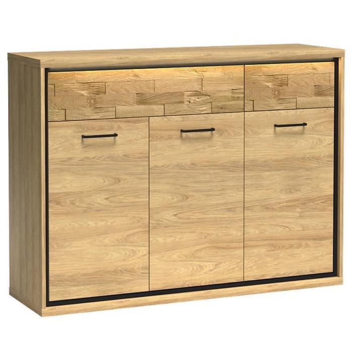Komoda M7 Deska Mediolan Natural Hikora