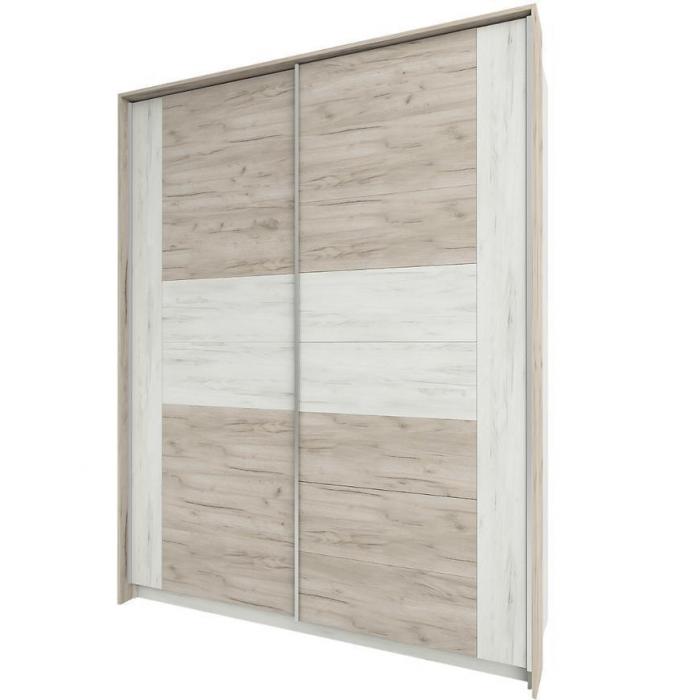 Szafa Milana Oak Grey craft/oak white craft