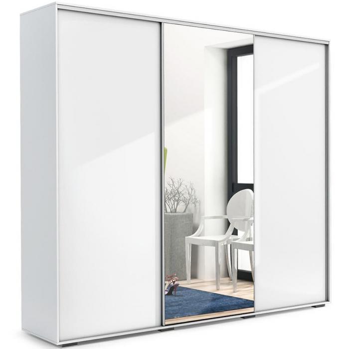 Szafa Aniela A25 250 Lustro/Biały