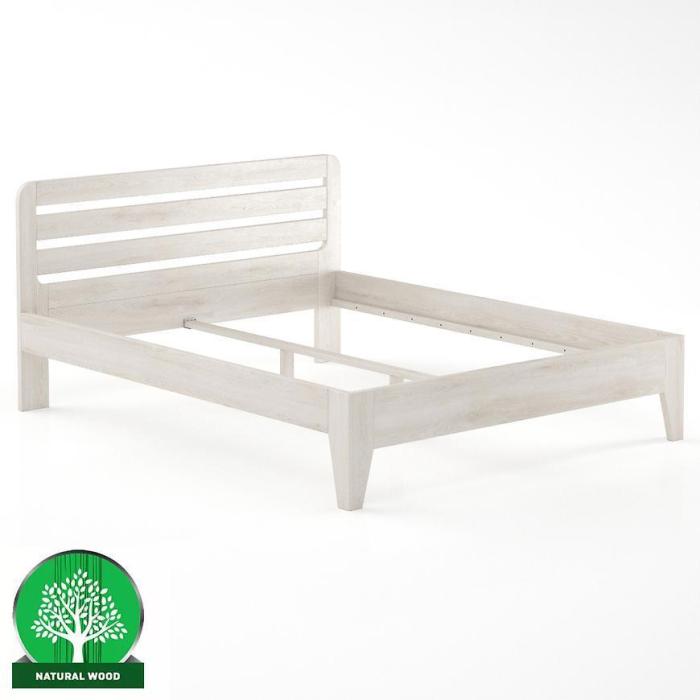 Łóżko Buk LK189–140x200 bielony
