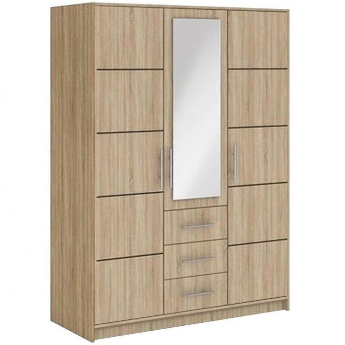 Szafa Bali D3 147 cm dąb sonoma