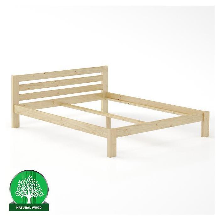 Łóżko Sosna LK105–160x200 surowy