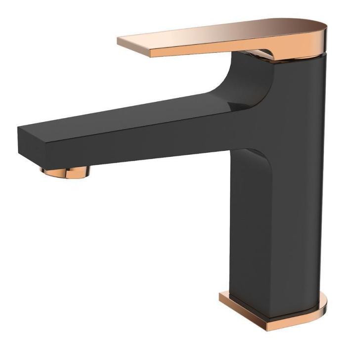 Bateria Umywalkowa Midnight Black/ Gold Rose