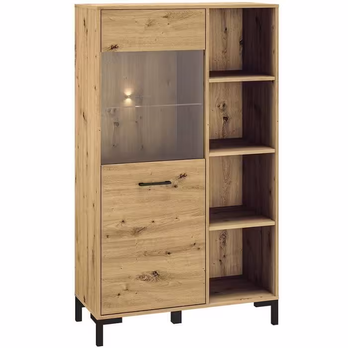 Witryna Nevio 19 dąb artisan