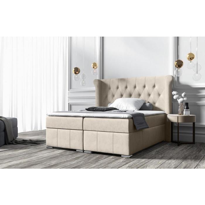 Łóżko kontynentalne Bilitz 160 Mat Velvet 08