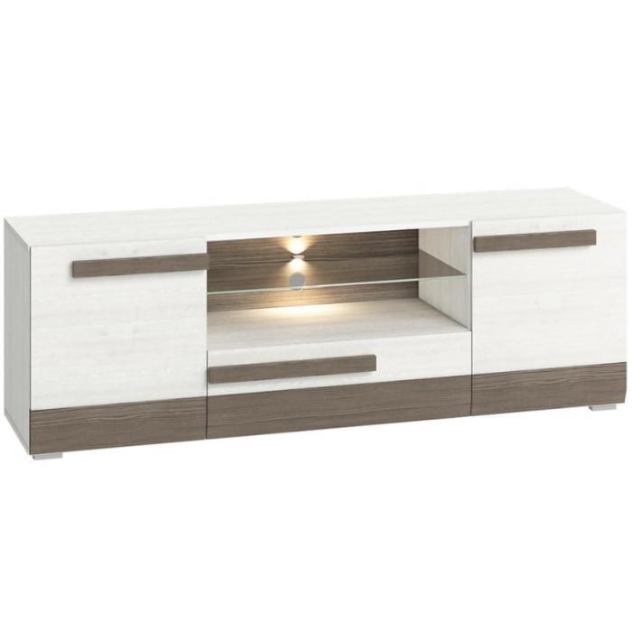 Szafka RTV Blanco 09 165 sosna śnieżna/new grey