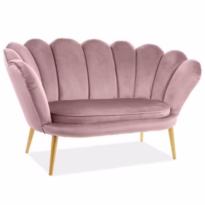 Sofa Tristan Bluvel 91/złote