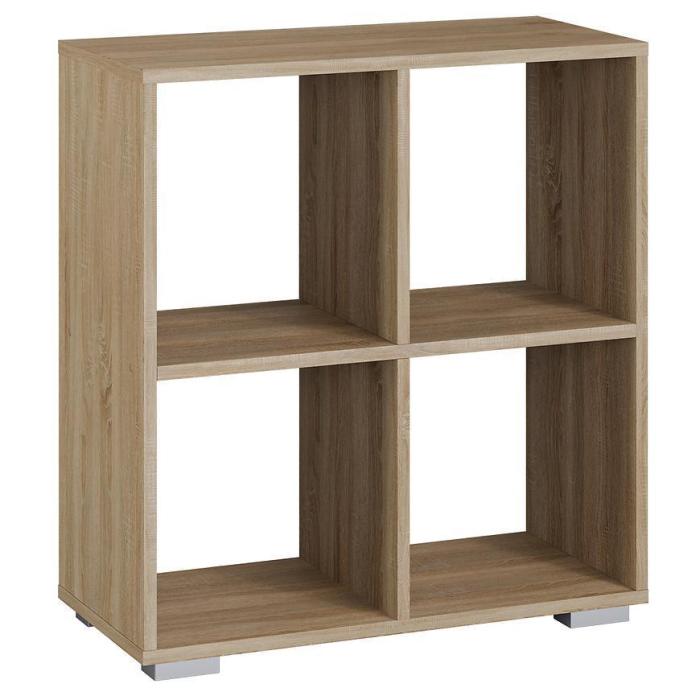 Regał Ażur Kostka 2x2 D.Sonoma