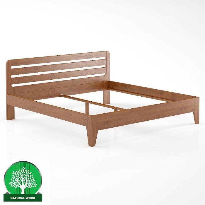 Łóżko Buk LK189–200x200 cherry