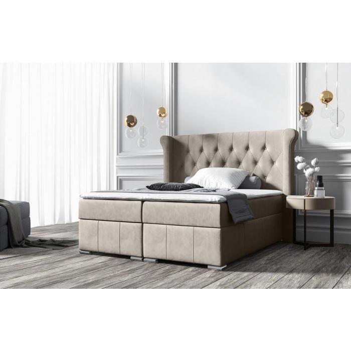 Łóżko kontynentalne Bilitz 160 Mat Velvet 09
