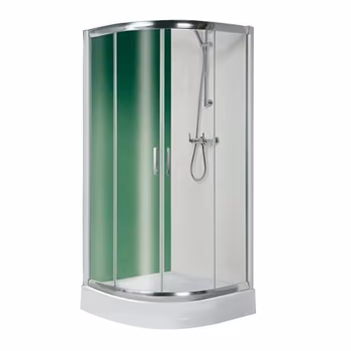 Kabina prysznicowa półokrągła KP4/TX5B 90/190 W0 SB BPZA 2EL glass