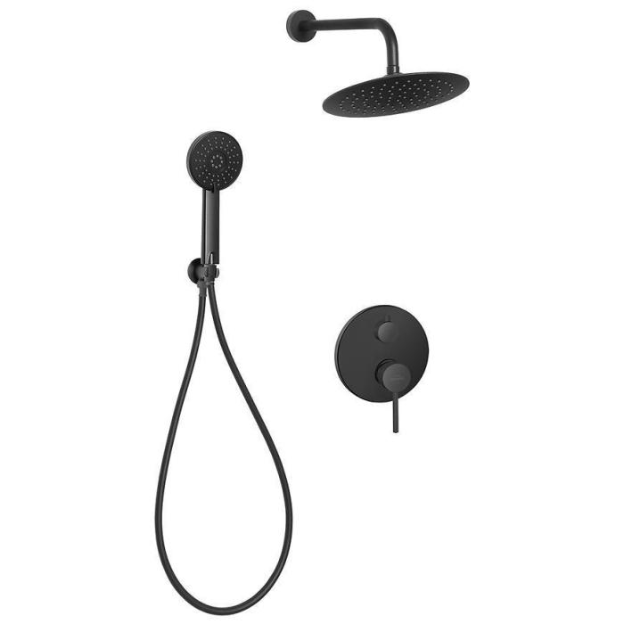 Zestaw podtynkowy Dafni BS-88-014 czarny