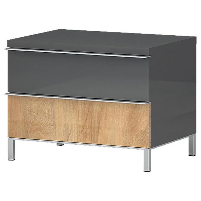 Szafka nocna Onyx ns2/on pacific walnut/anthracit