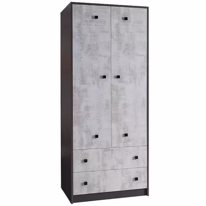 Szafa Tommy 2 80 cm grafit/enigma