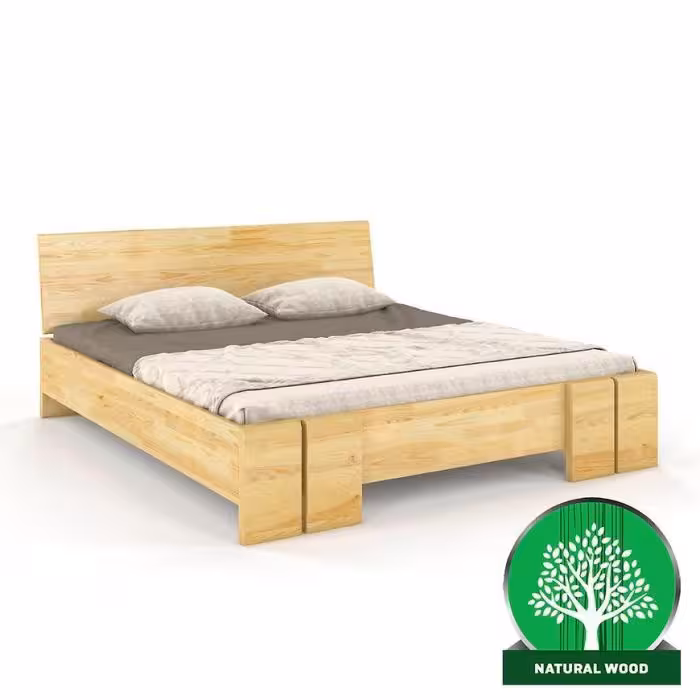 Łóżko sosnowe Skandica Vestre maxi 180X200 naturalny