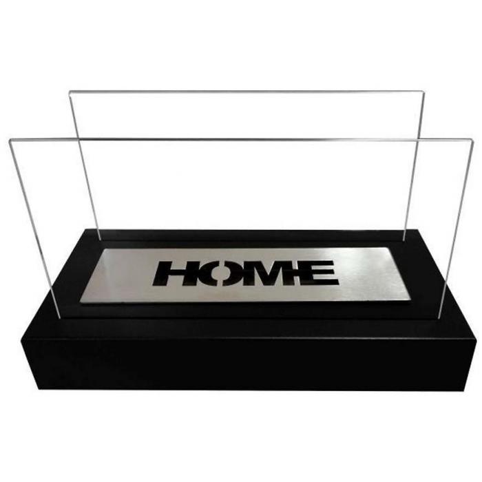 Biokominek Home czarny strukturalny