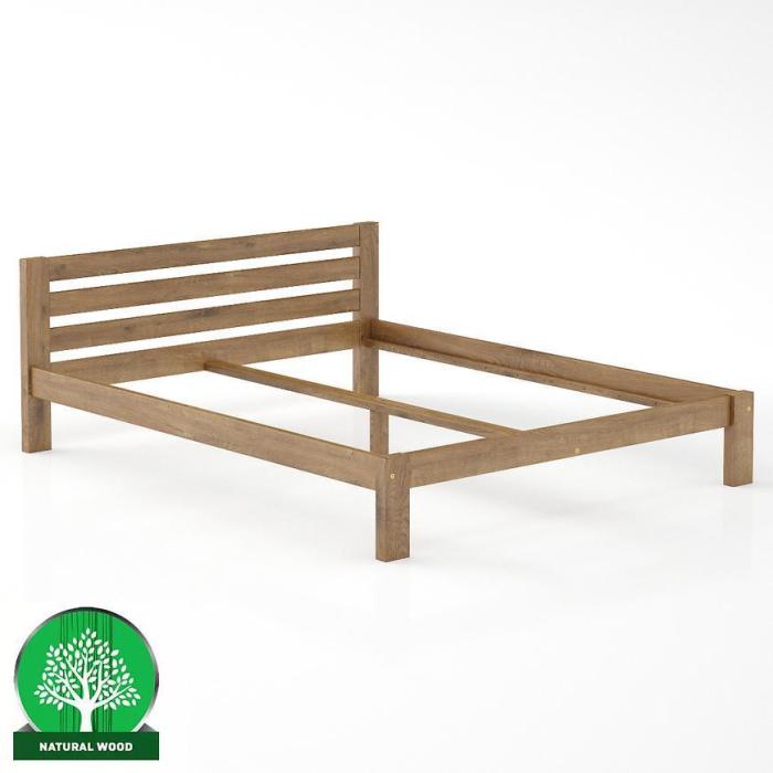 Łóżko Sosna LK105–160x200 dąb
