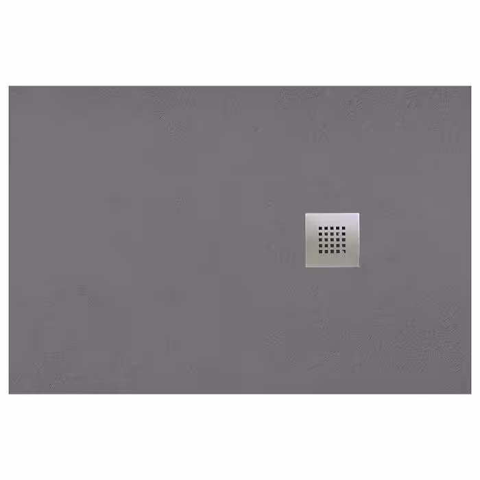 Brodzik prostokątny Opal 150/90/2,6 szary