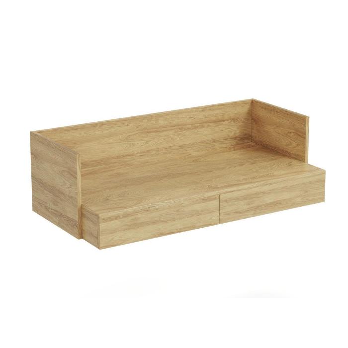 Biurko Arka 2S hikora naturalna