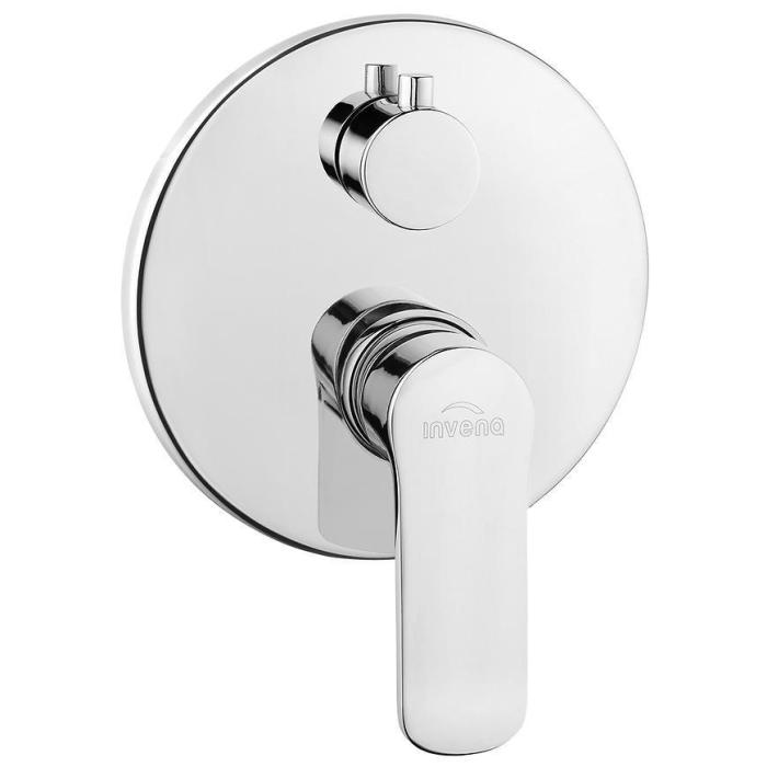 Bateria natryskowa podtynkowa Siros BP-90-CO2 2F okrągła