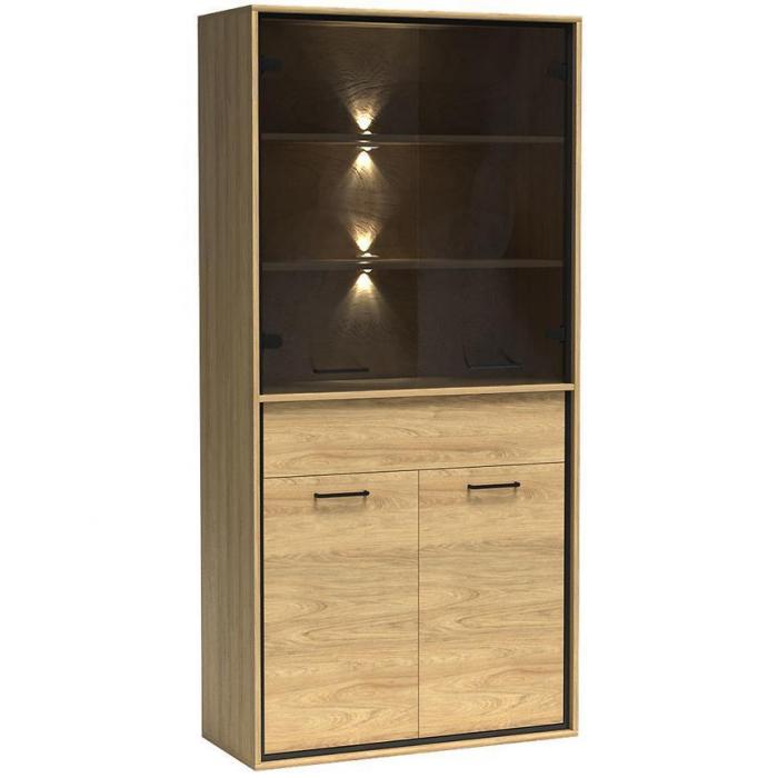 Witryna M3 Mediolan Natural Hikora