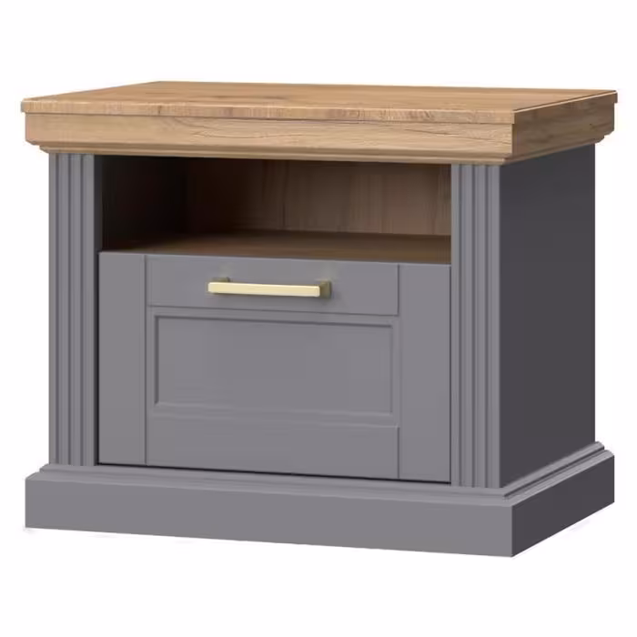 Szafka nocna Tara ns1/ta graphite/pacific walnut