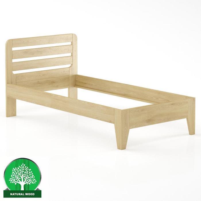 Łóżko Buk LK189–100x200 naturalny