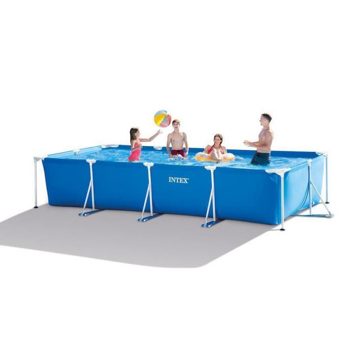 Basen stelażowy prostokątny INTEX 4.5x2.2x0.84 m
