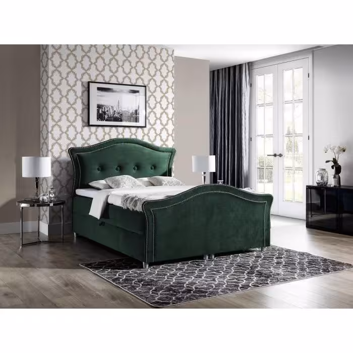 Łóżko kontynentalne Omega Lux 160 Magic Velvet 2225
