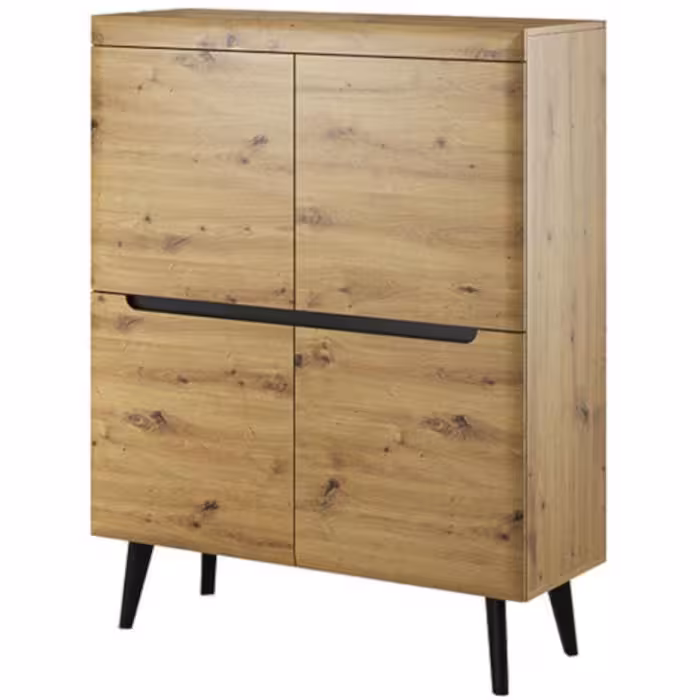 Komoda czterodrzwiowa Nordi NK107 dąb artisan
