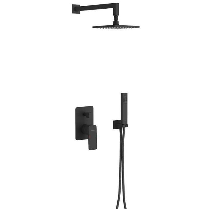Zestaw podtynkowy Keria czarny AREX.SET.2045BL