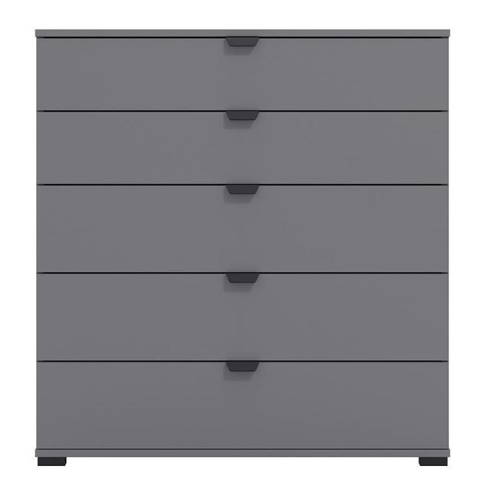 Komoda Duerto 5F 90 szara 11008297