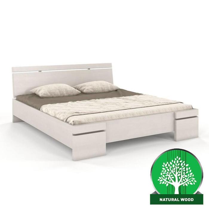 Łóżko sosnowe Skandica Sparta maxi 160X200 biały