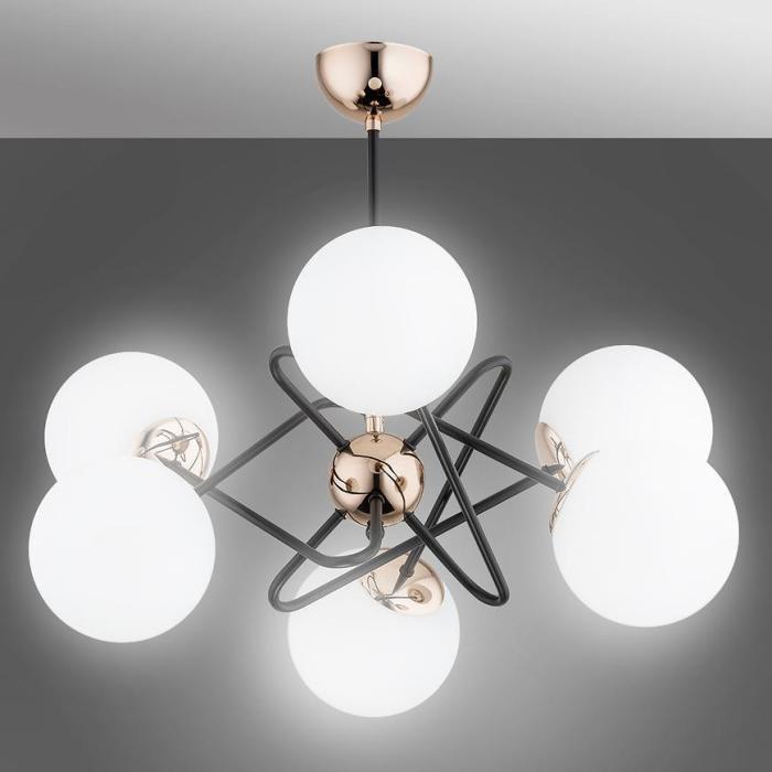 Lampa Virginia Gold White op. ośw. 6 PŁ 63104 LW6