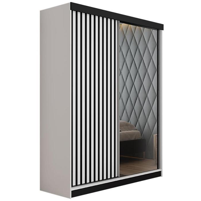 Szafa Malani 138 L biała/ front biały