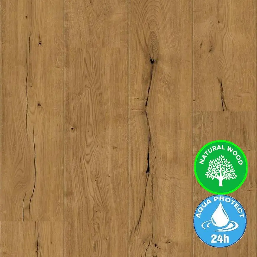 Panel podłogowy fornirowany Dąb Sunderland 8.5mm Veneer Parquet Aqua O274