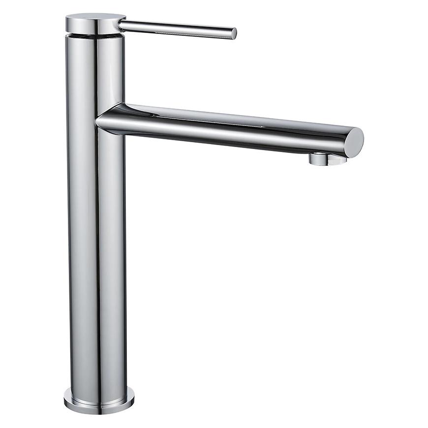 Bateria umywalkowa wysoka Rea Oval chrom