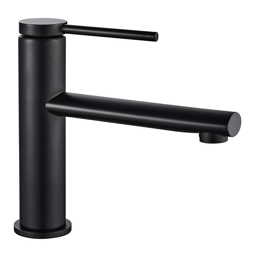 Bateria umywalkowa wysoka Rea Oval czarna