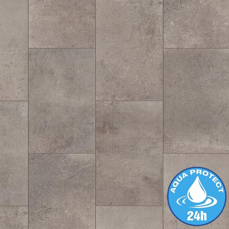 Panele podłogowe wodoodporne Cement Screed Taupe 8mm AC4 Visiogrande WR 56023