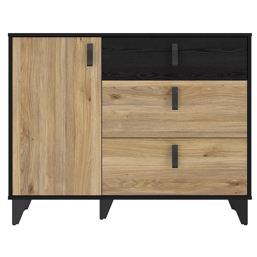 Komoda Liona LYAK221-M688 dąb Mauvella/dąb Cabezone