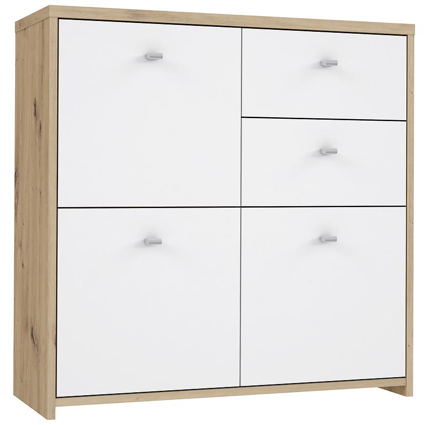 Komoda Best Chest Dąb Artisan/Biały 2