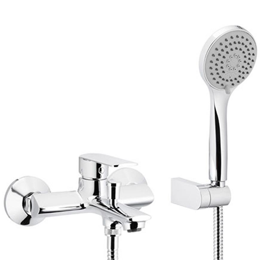 Bateria wannowa z natryskiem w kpl Agat