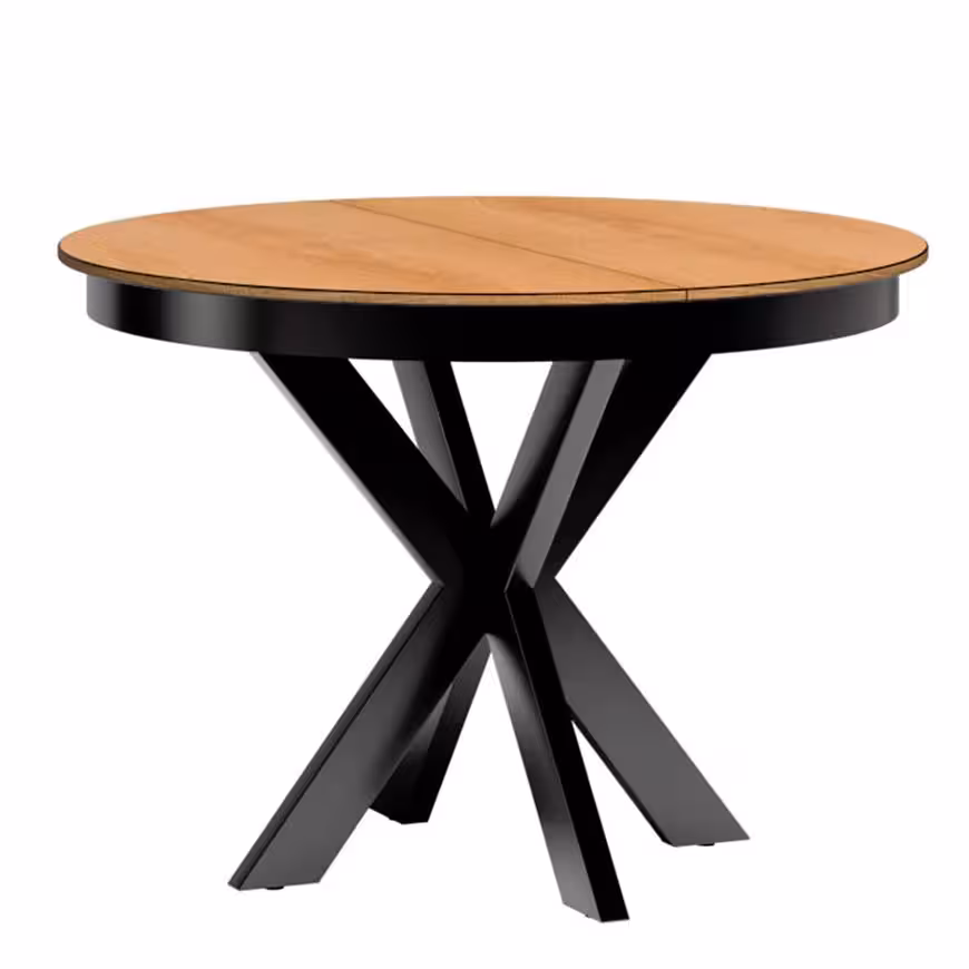 Stół rozkładany Fonti F10 110/150x1140cm dąb karmel