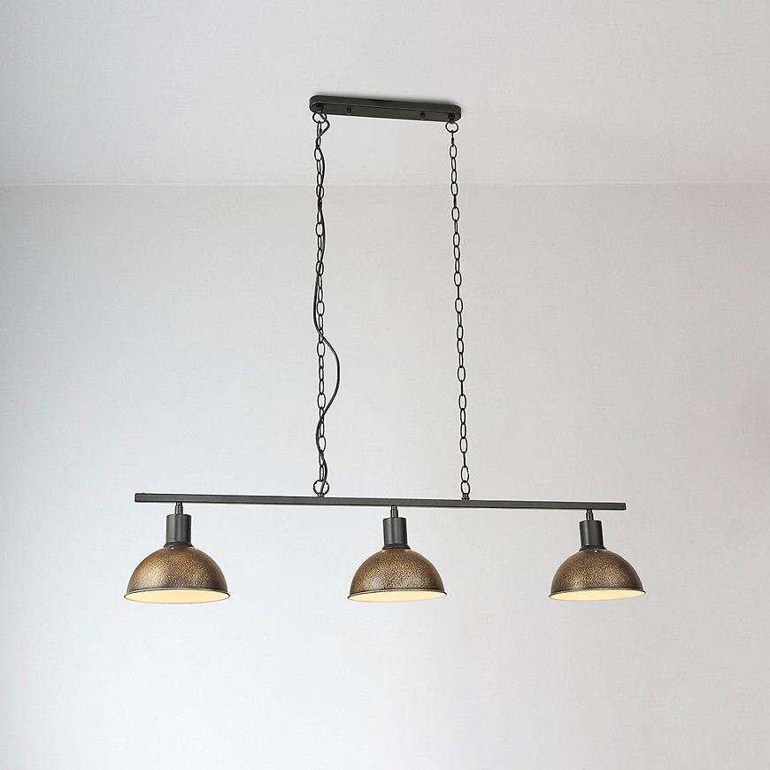 Lampa 2023016 BLACK + ANTIQUE BRONZE E27 LW3