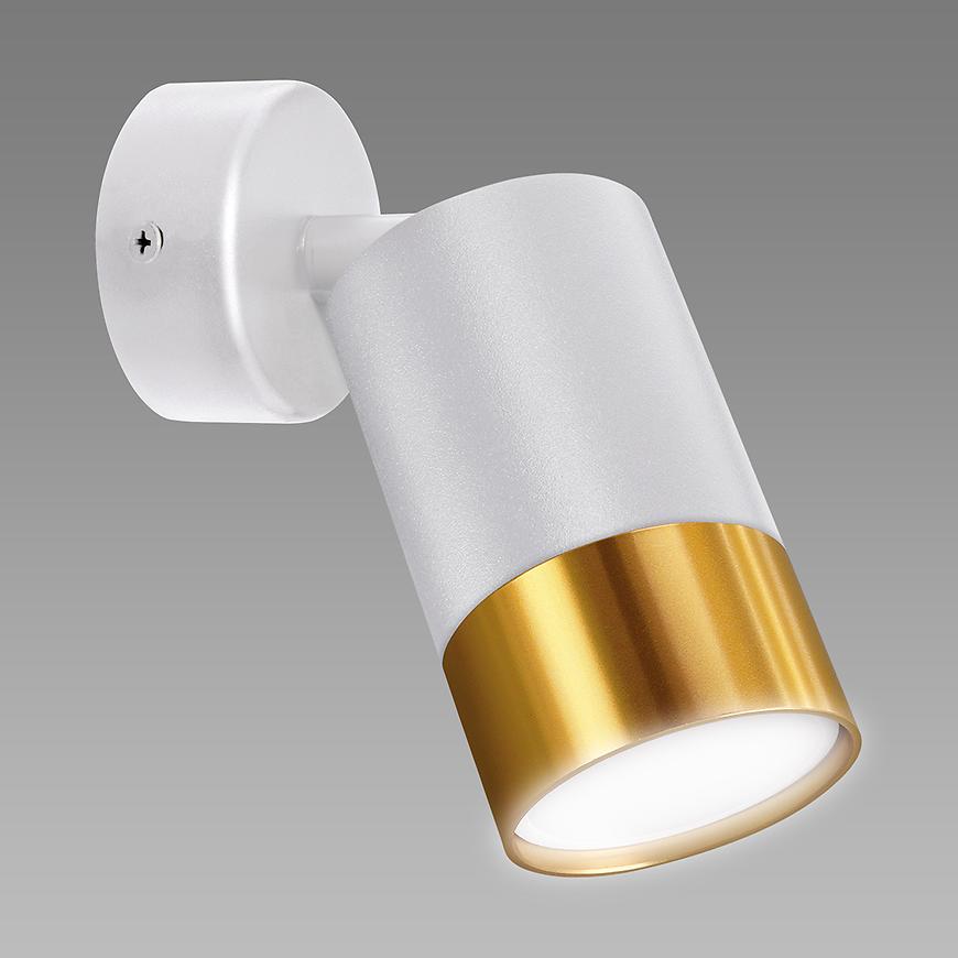 Lampa PUZON SPT GU10 WHITE/GOLD 04130 LS1