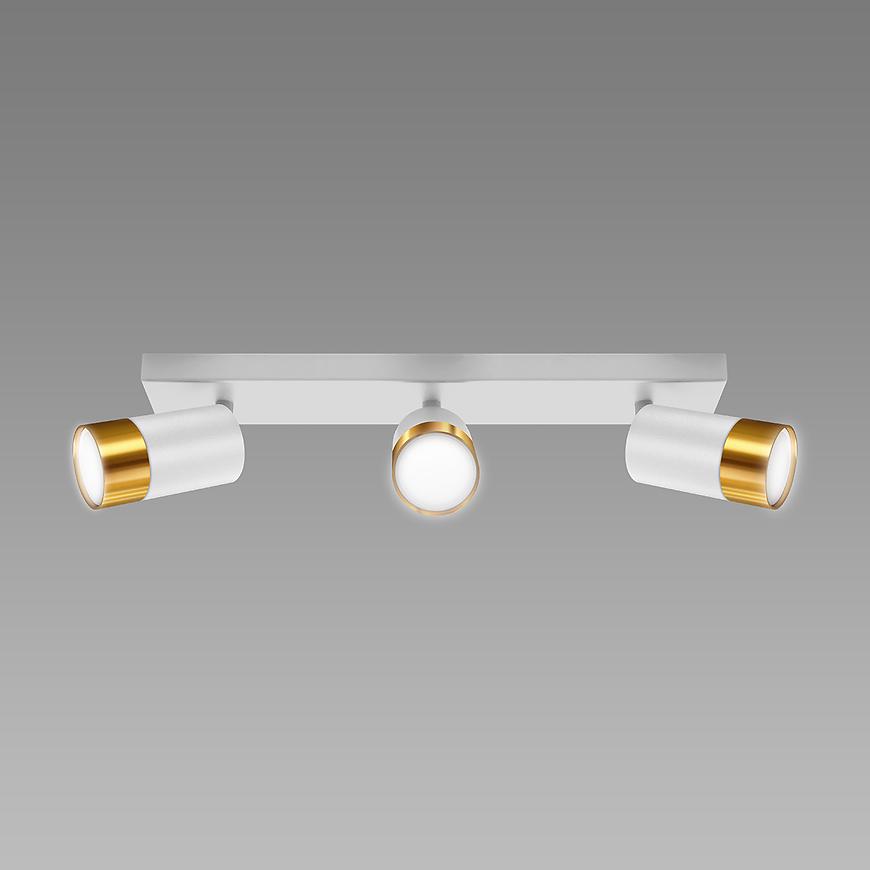 Lampa PUZON SPT GU10 3L WHITE/GOLD 04126 LS3