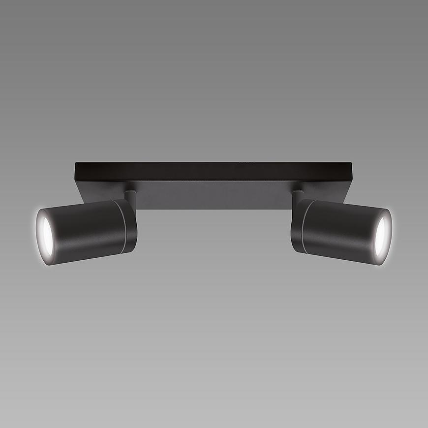 Lampa TENOR GU10 2L BLACK 04071 IP44 LS2