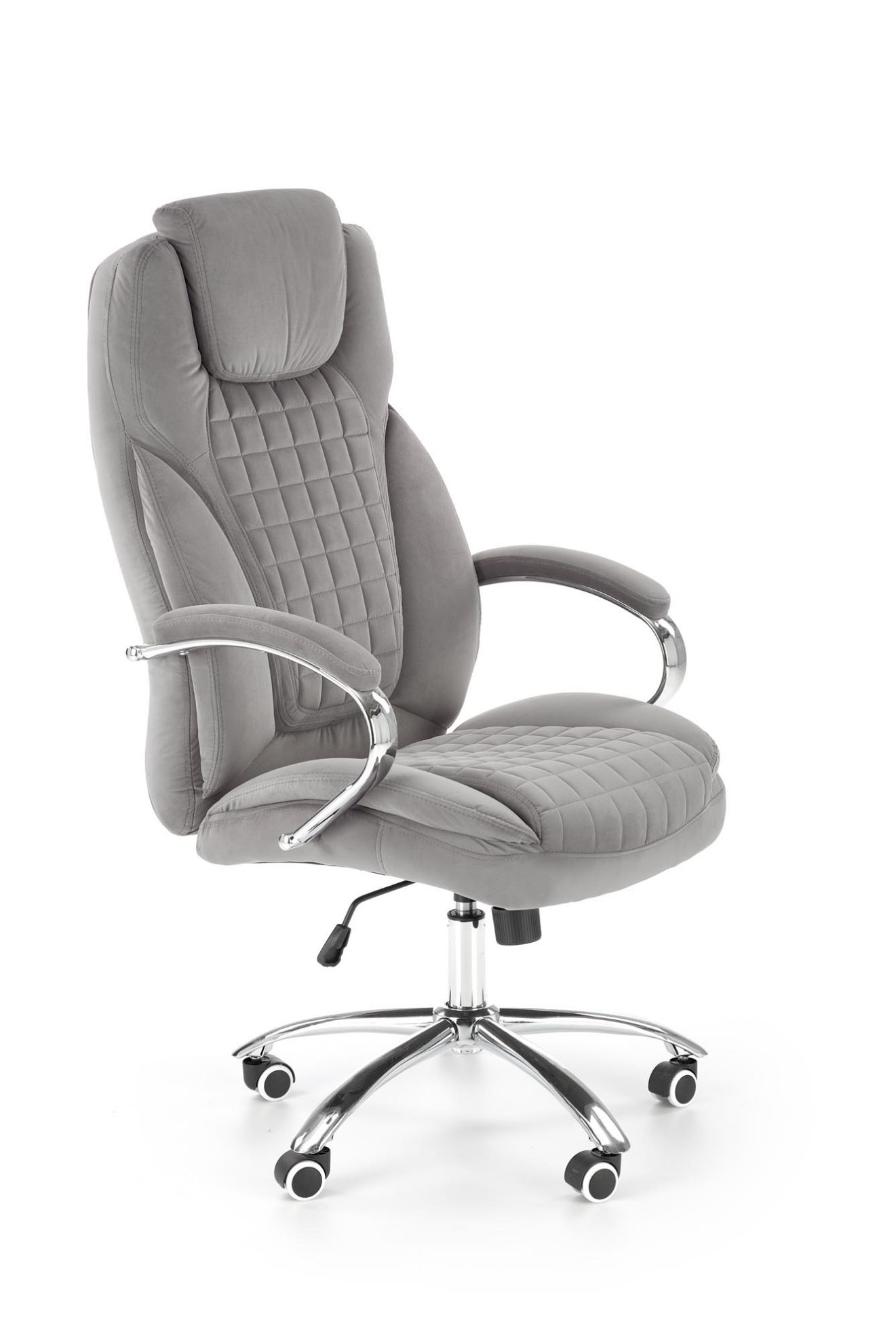 Fotel gabinetowy Leonard 2 popielaty