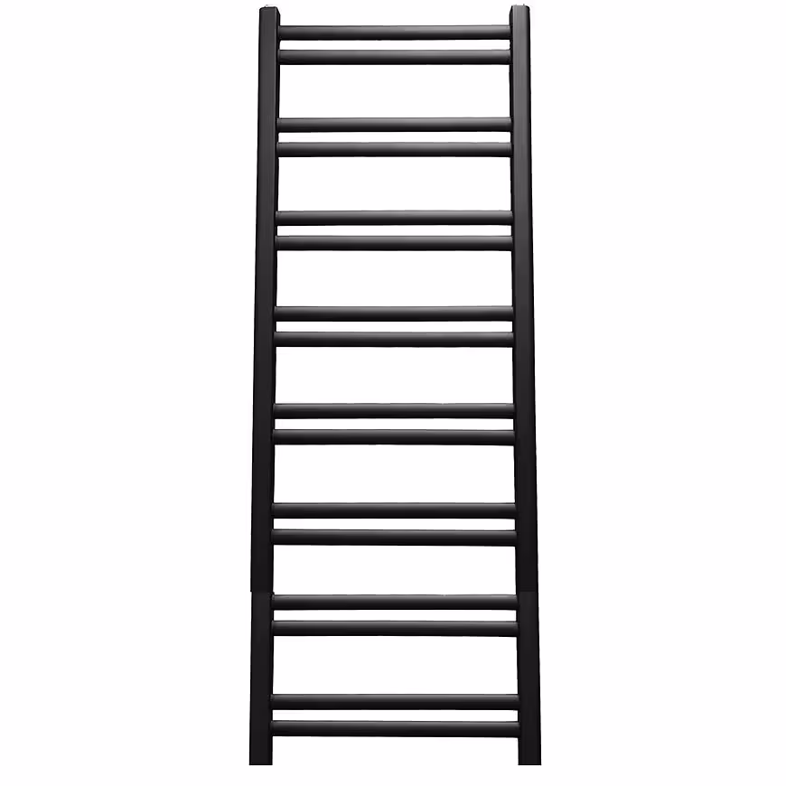 Grzejnik łazienkowy Łezka Retro ŁR 16/50 1450x540 mm czarny